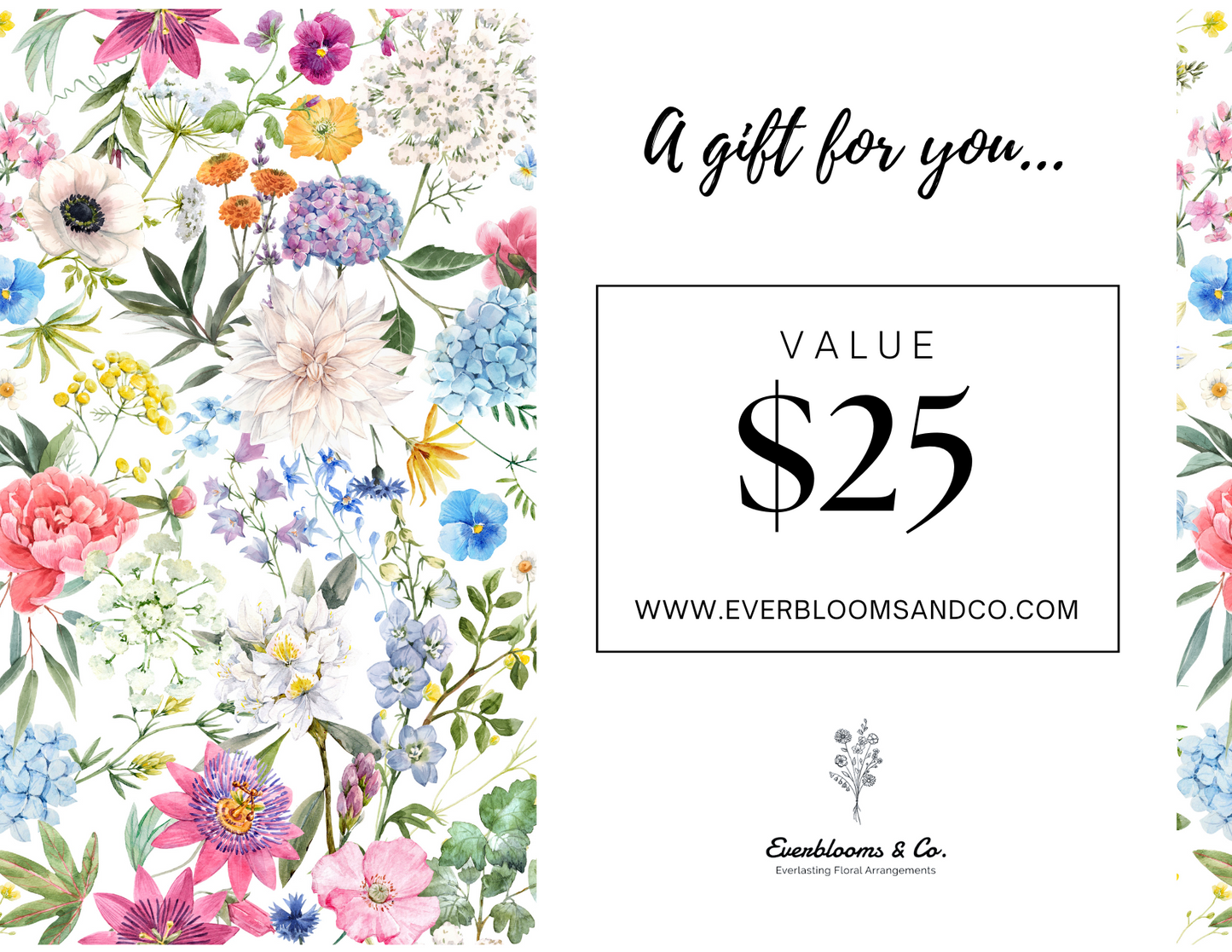 The Gift of Everlasting Beauty: Everblooms & Co. Gift Card