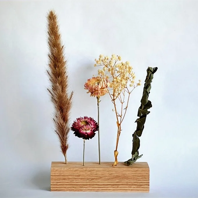 Everblooms & Co. 6" Petite Curated Flower Bar